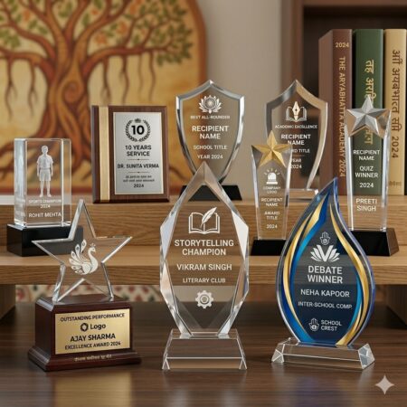 Customized School Memento & Trophy
